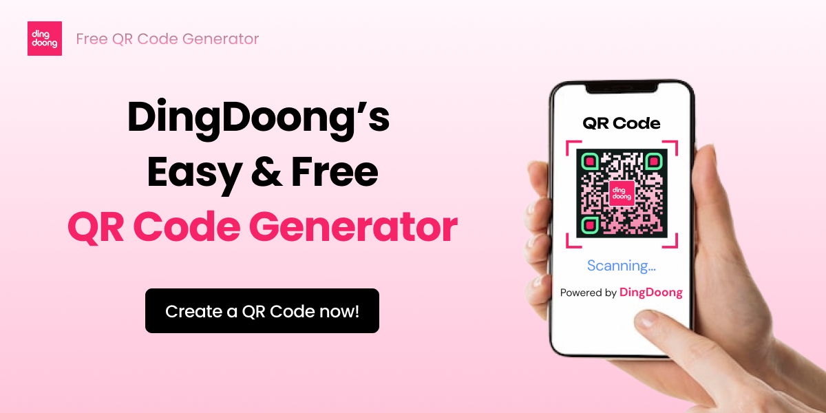 DingDoong's easy & free QR Code Generator
